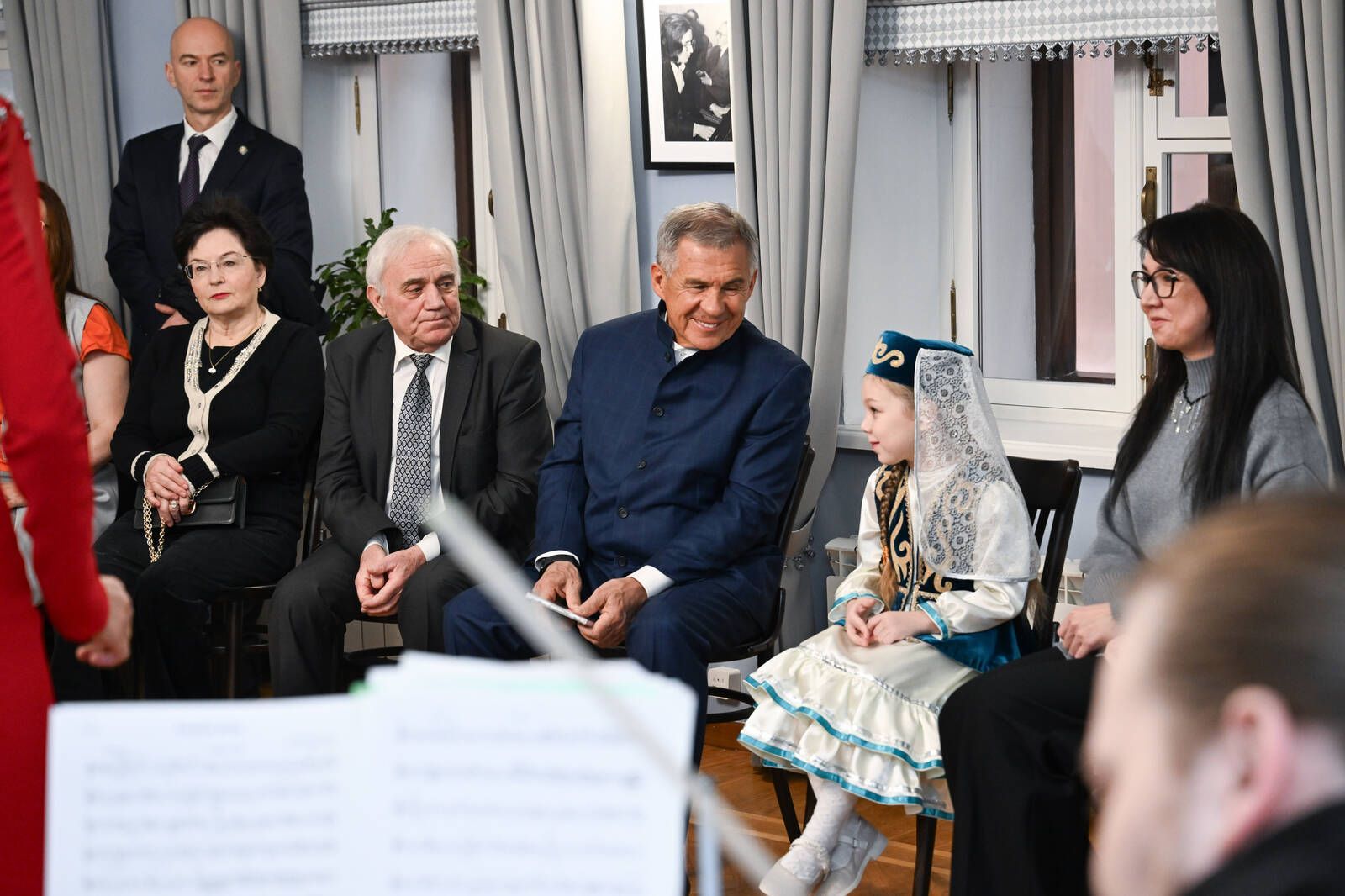 Рустам Минниханов посетил обновленный Музей композитора Салиха Сайдашева