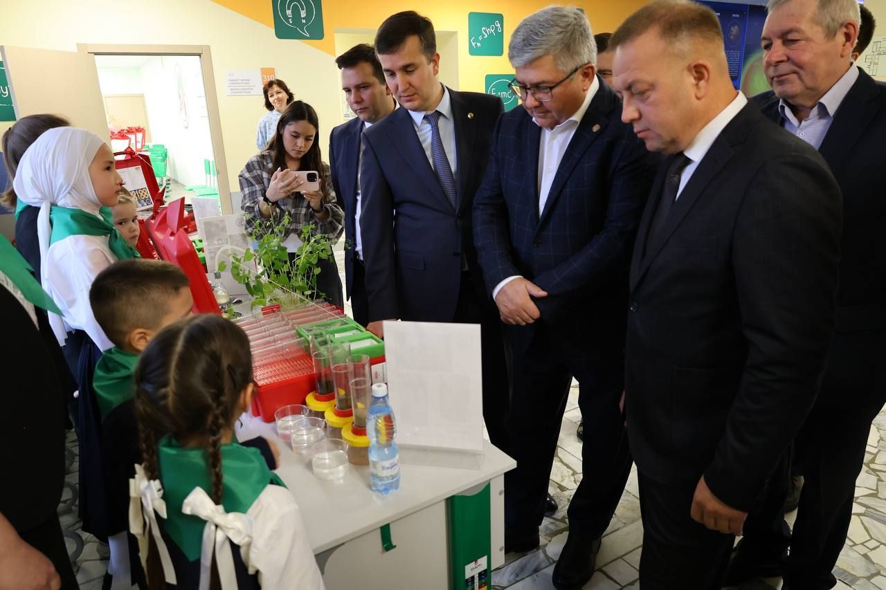 В селе Осиново открылись агроклассы на базе лицея за 6 млн рублей