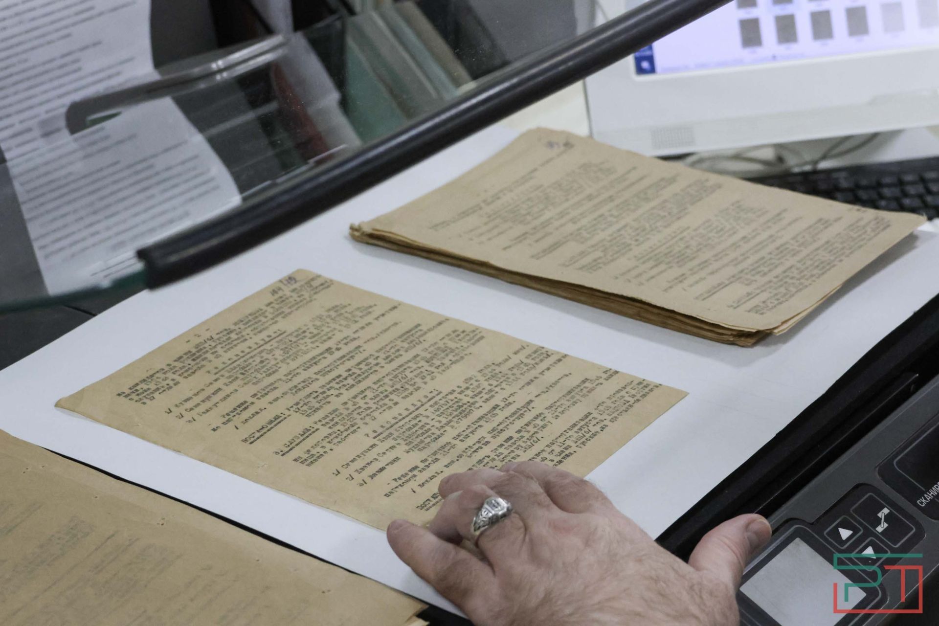 Журналистам показали работу Госархива РТ