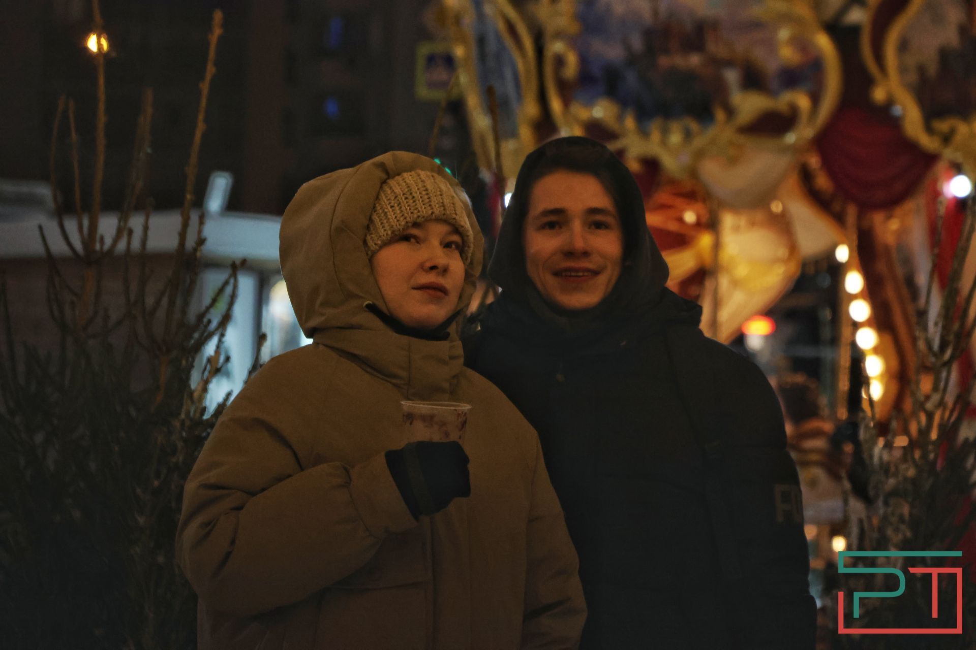 Главную елку у «Чаши» открыли в Казани