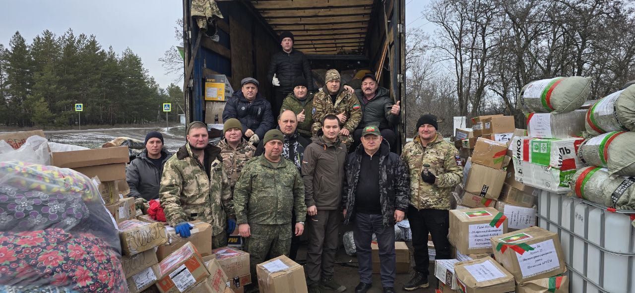 Нурлатское «Боевое братство» доставило более 50 тонн грузов в зону СВО