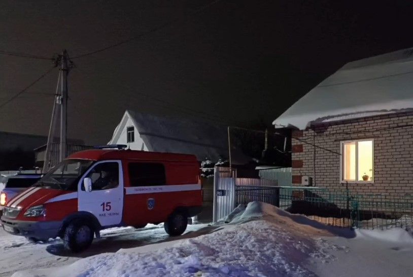 На пожаре в Тукаевском районе Татарстана пострадал мужчина