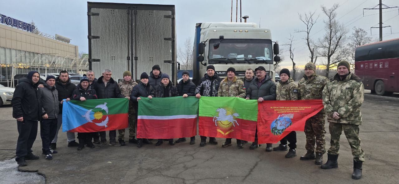 Нурлатское «Боевое братство» доставило более 50 тонн грузов в зону СВО
