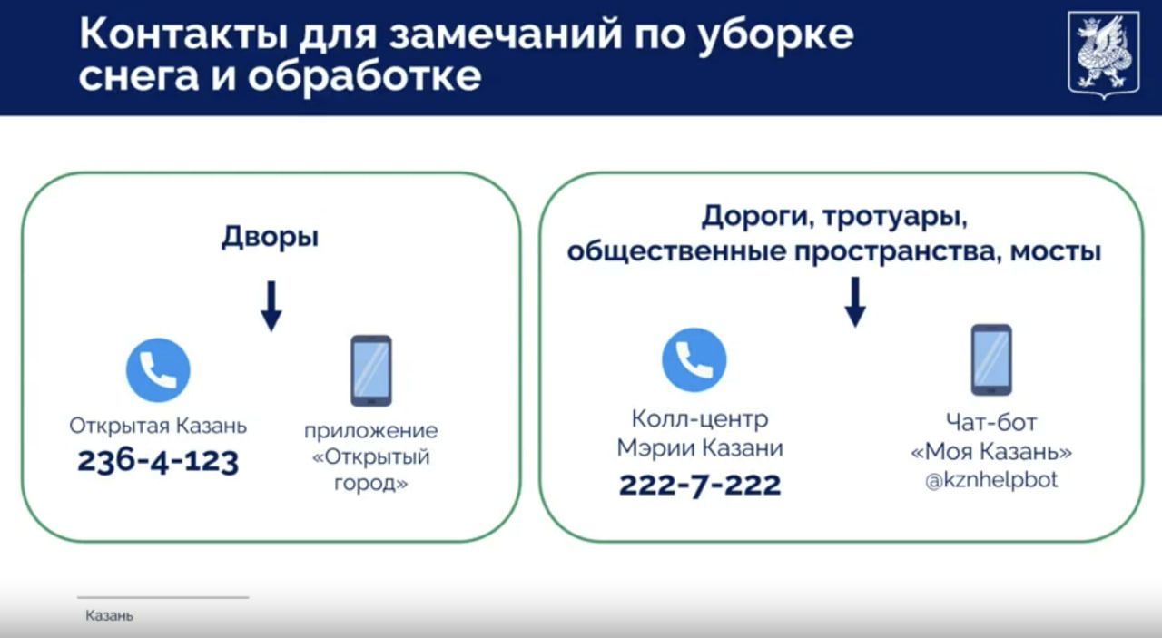 Казанцев предупредили об эвакуации транспорта, мешающего вывозу снега