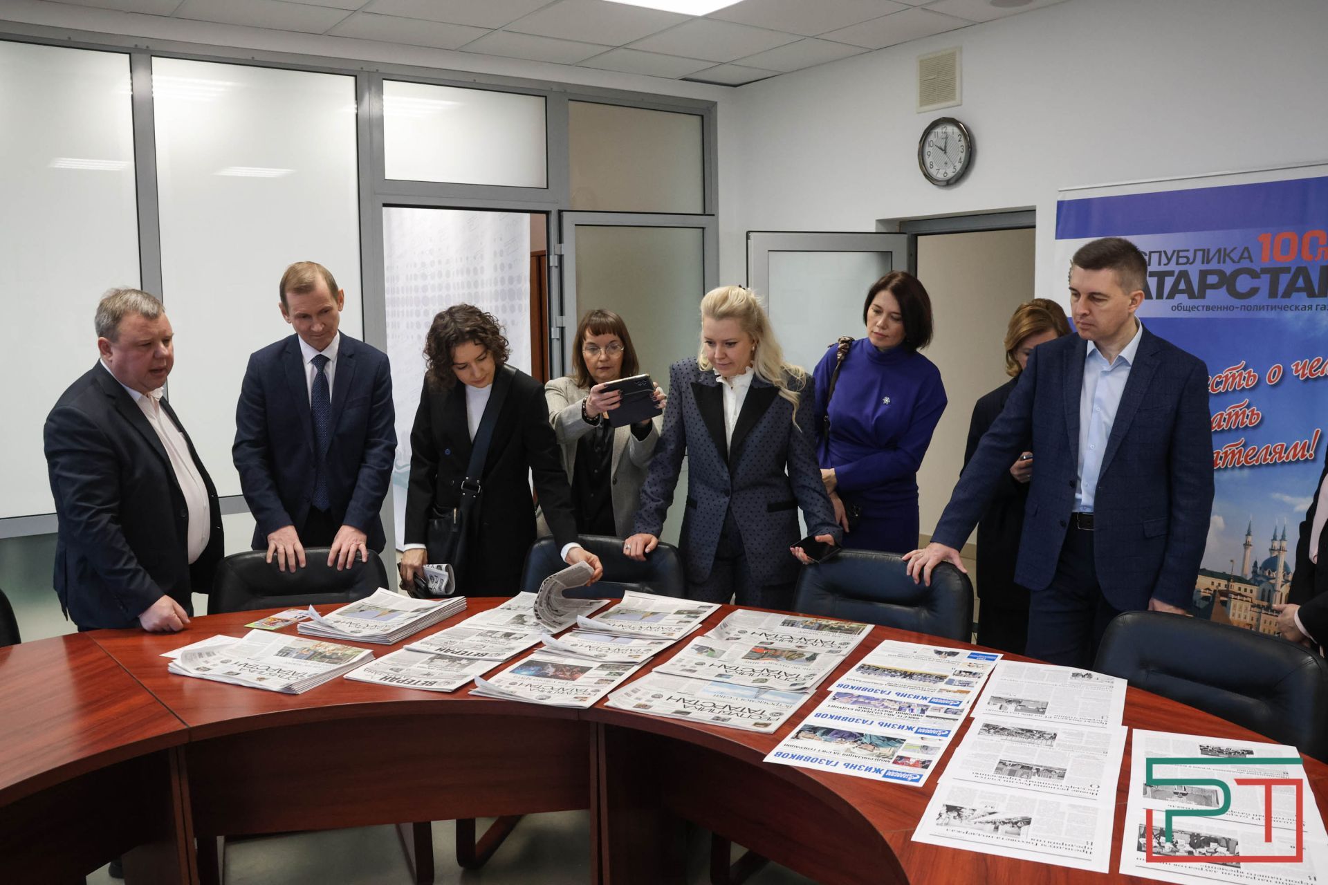 Участники семинара для пресс-служб ПФО посетили редакцию газеты «Республика Татарстан»