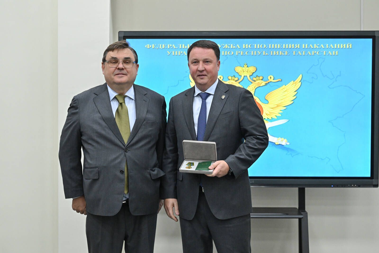 Раис Татарстана, министр юстиции РФ и глава ФСИН открыли новое СИЗО в Казани