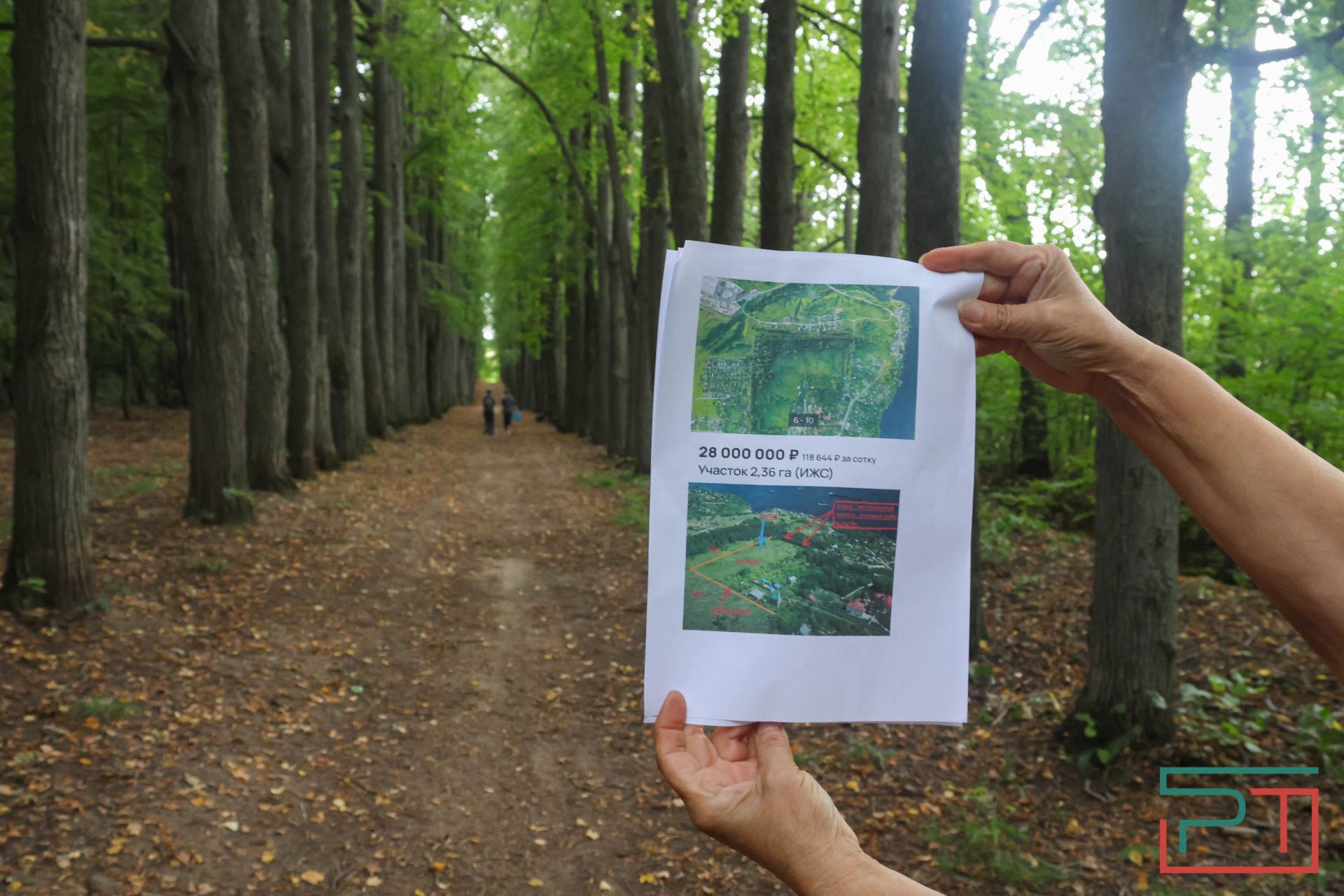 «Яблони срубили и липы погубят»: жители села под Казанью защищают от коттеджей старинный парк