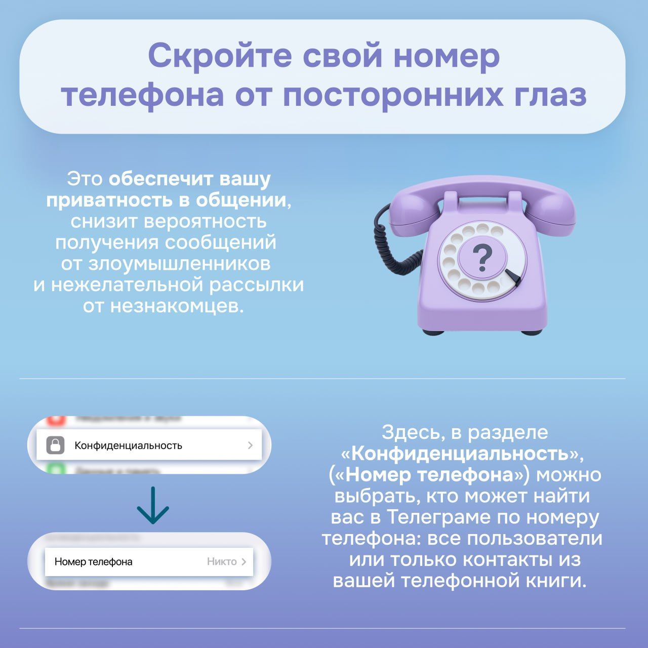 МВД и ЦБ призвали россиян обновить настройки конфиденциальности в Telegram