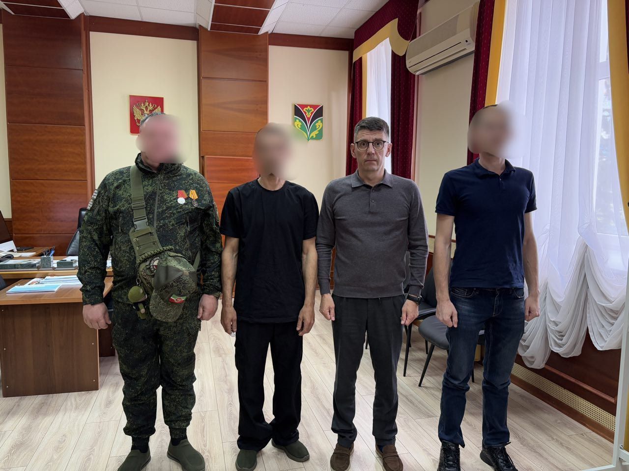 Руководитель исполкома Лениногорского района встретился с бойцами СВО