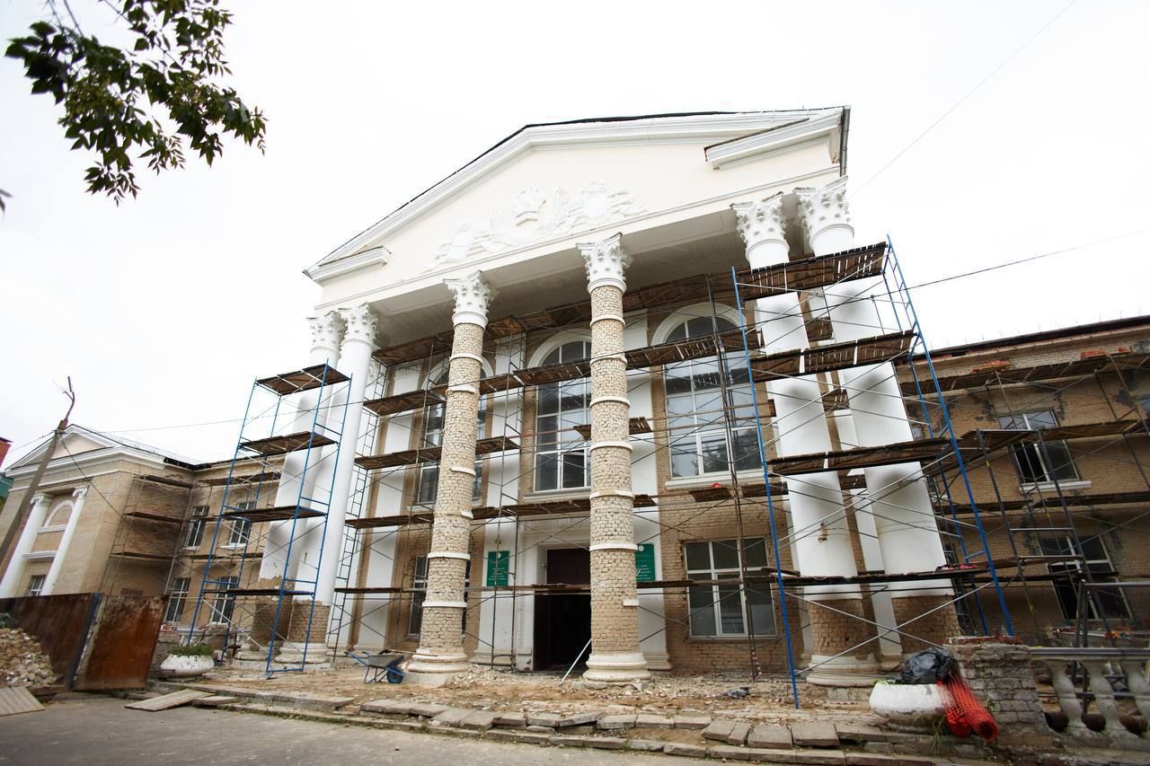 Реставрация дворца детского творчества им.Алиша в Казани выполнена на 18%