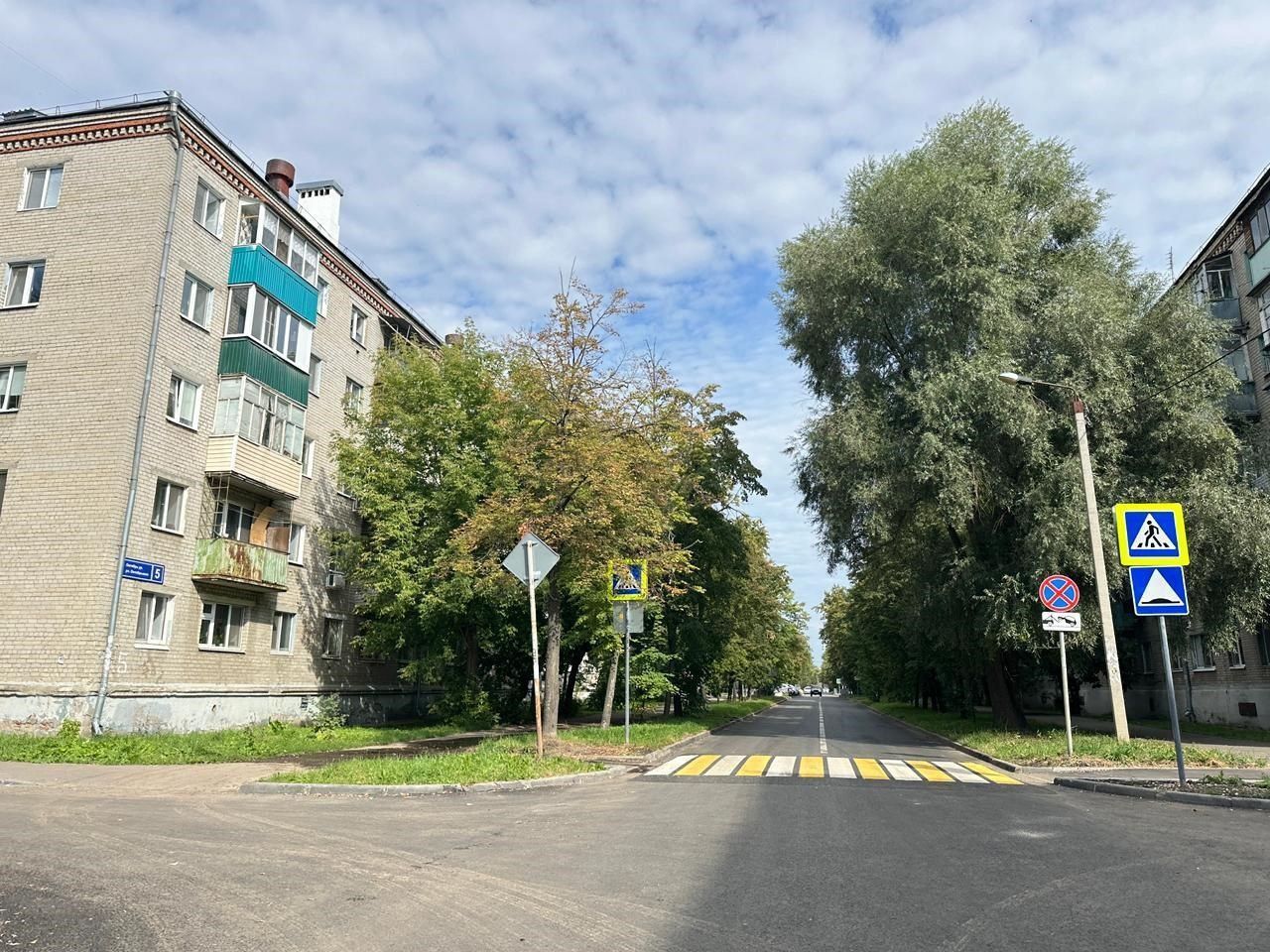 В Казани по нацпроекту завершен ремонт ул.Октябрьской