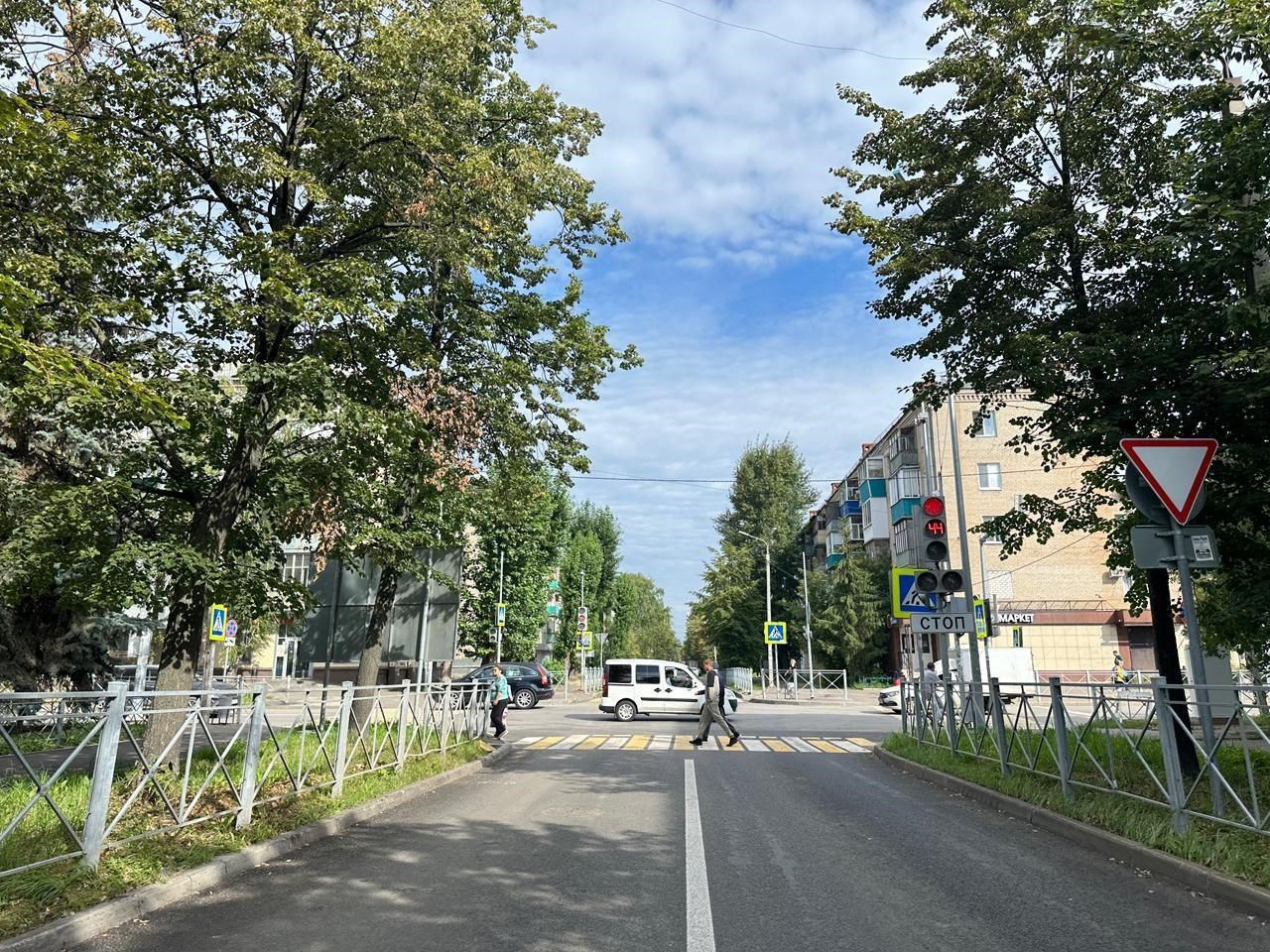 В Казани по нацпроекту завершен ремонт ул.Октябрьской