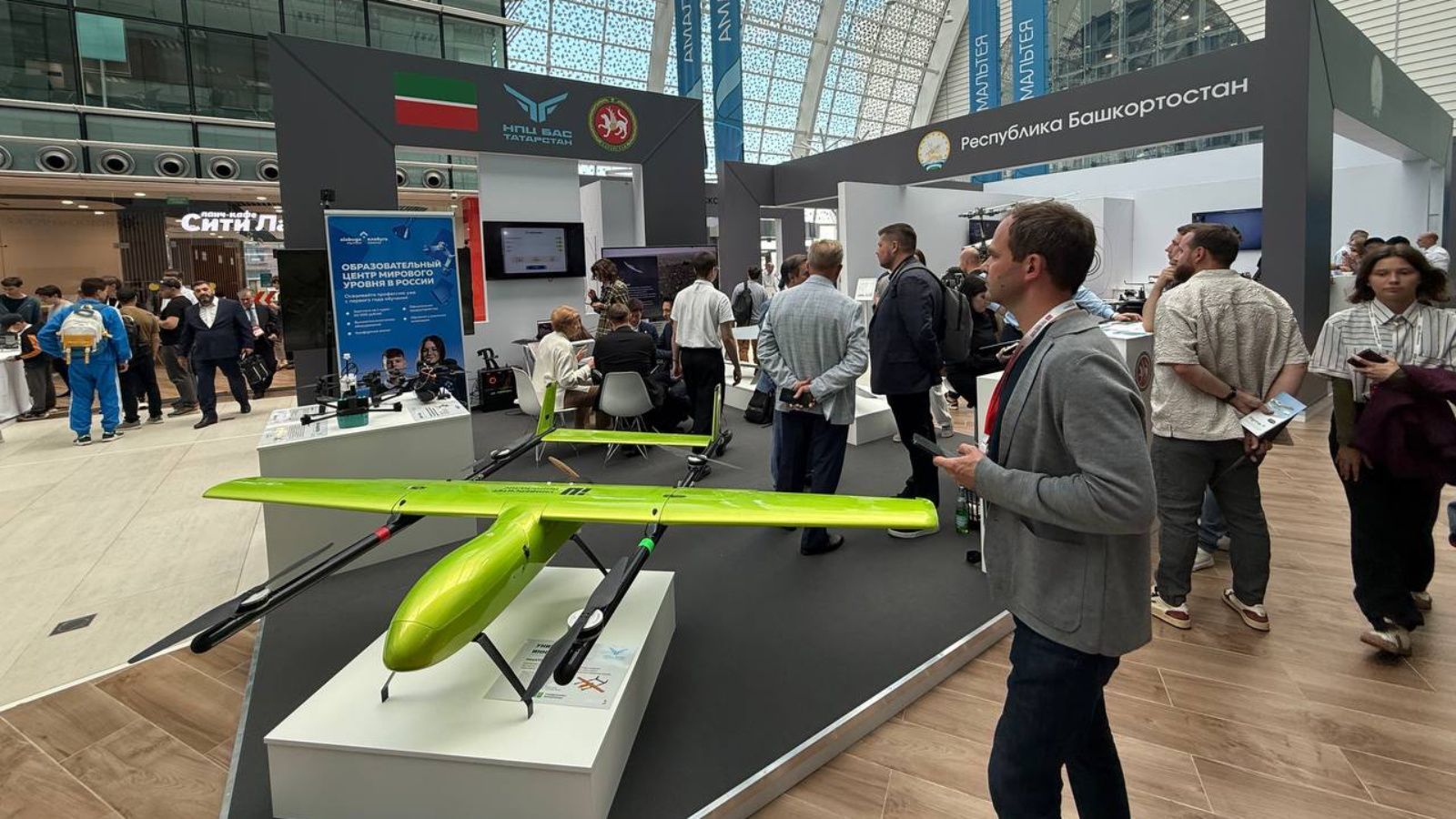 Татарстан представил в «Сколково» БПЛА — помощники для городской и сельской среды