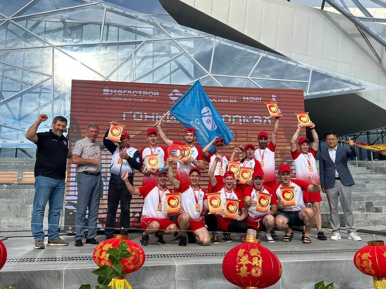 В Казани завершились гонки на китайских лодках «Дракон» — фото