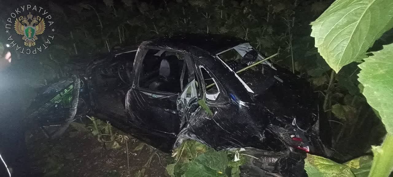 Подросток насмерть разбился на «Ладе» в Татарстане