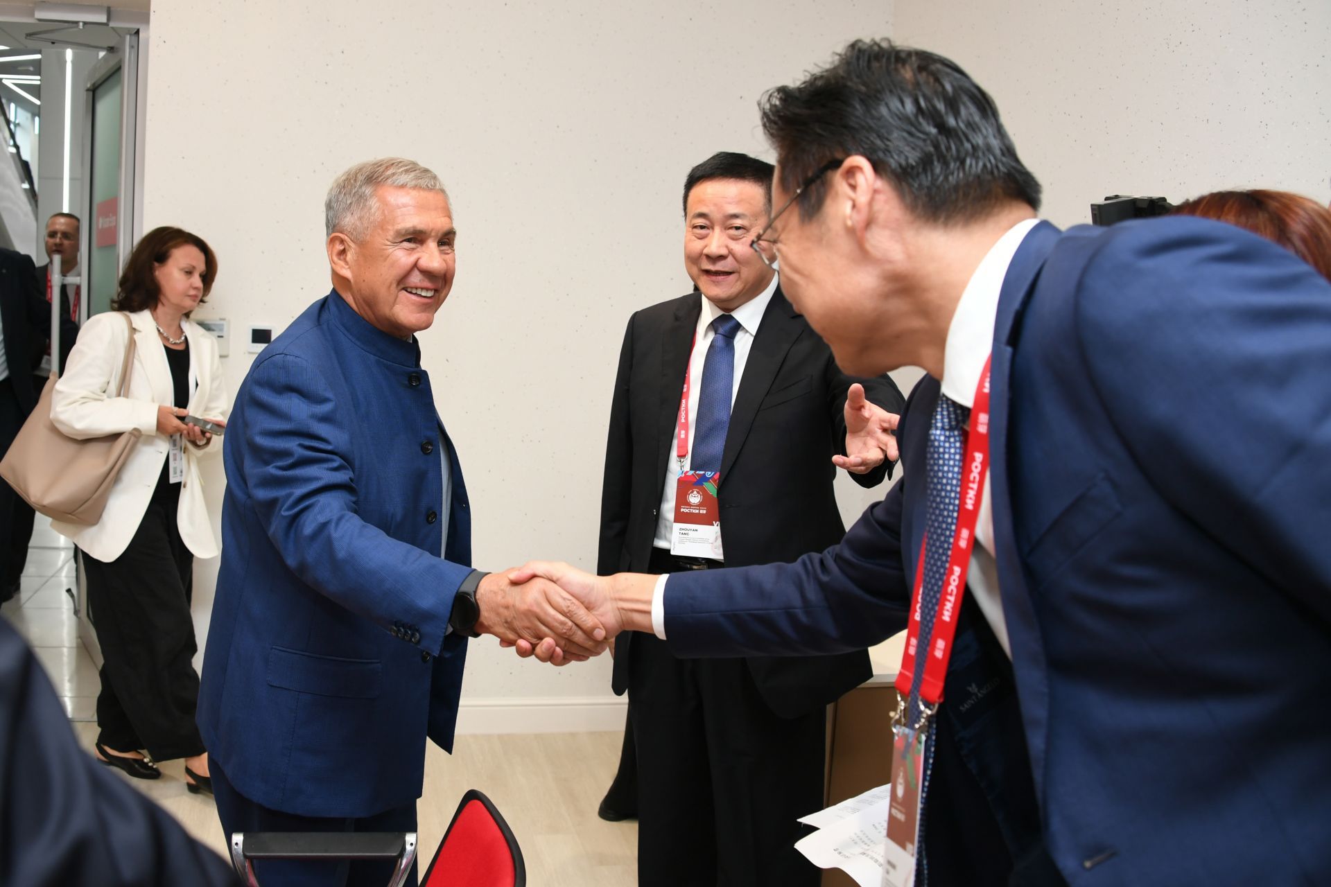 Раис Татарстана встретился с председателем Академии общественных наук провинции Шаньдун