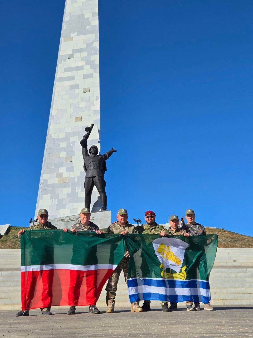 Делегация из Зеленодольска посетила «Саур-Могилу» по дороге в зону СВО