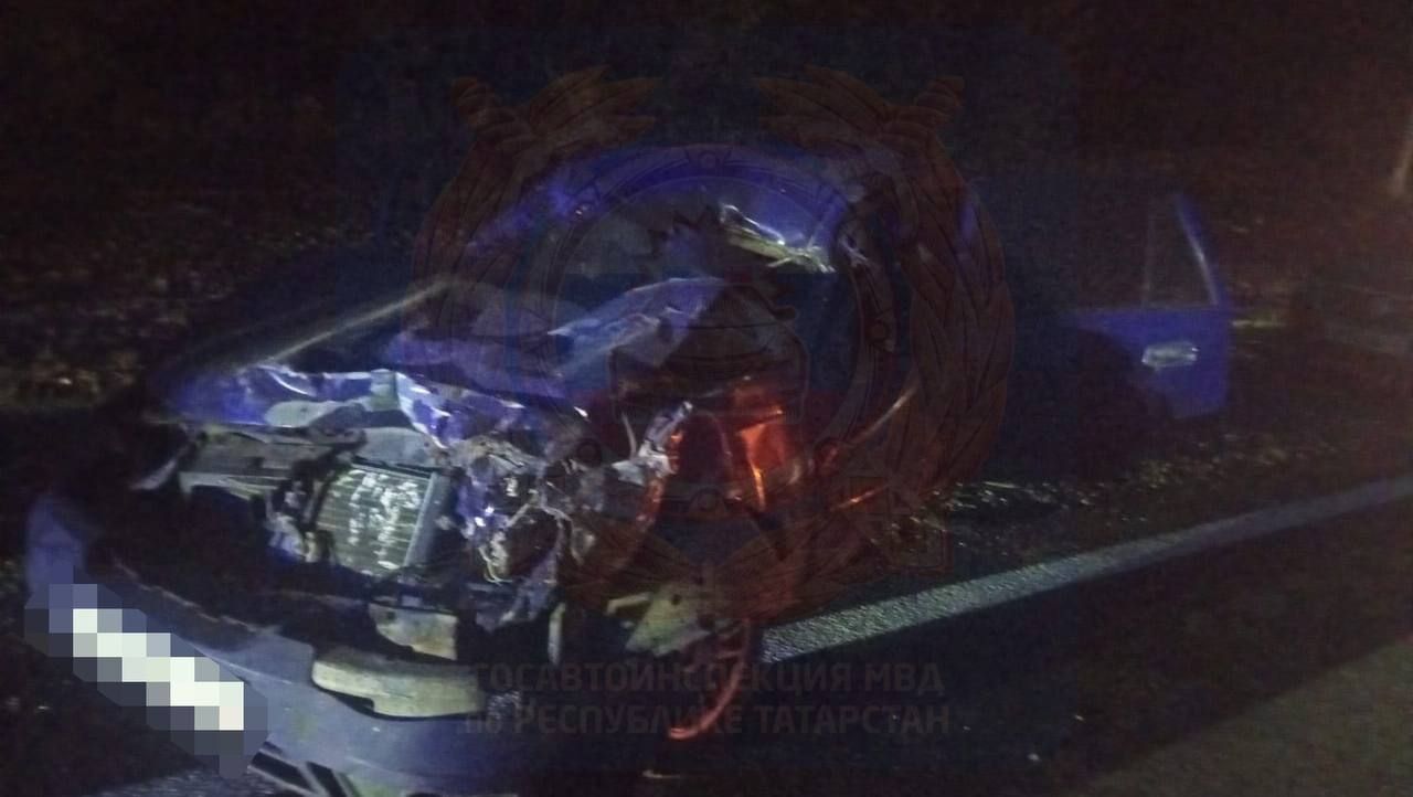 Два человека погибли в ночном ДТП на трассе Казань — Шемордан