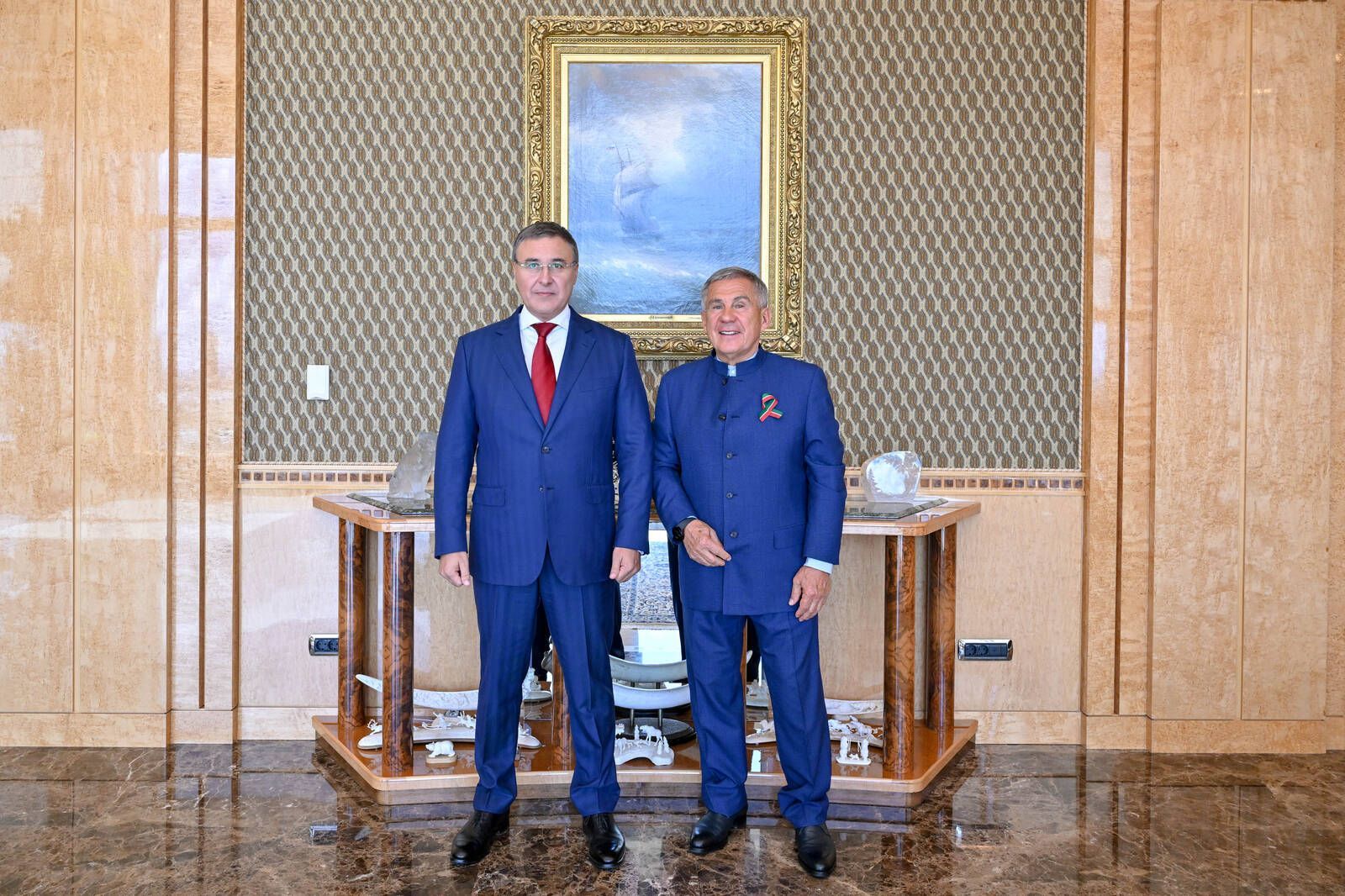 Минниханов и Фальков обсудили систему высшего образования на региональном уровне