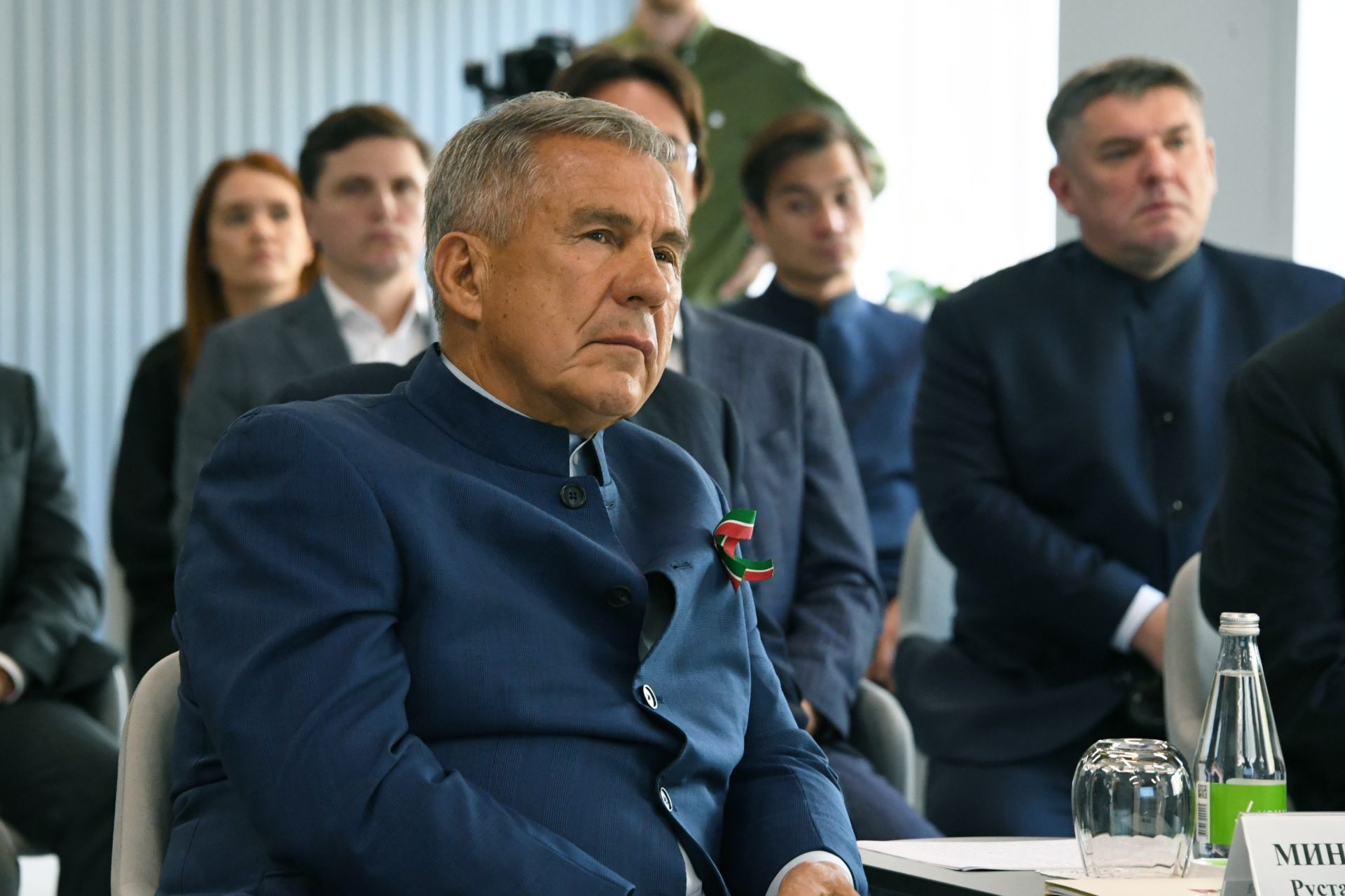 Минниханов и Фальков посетили новое здание Высшей школы бизнеса КФУ