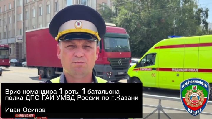 Грузовик насмерть сбил пожилую женщину в Казани