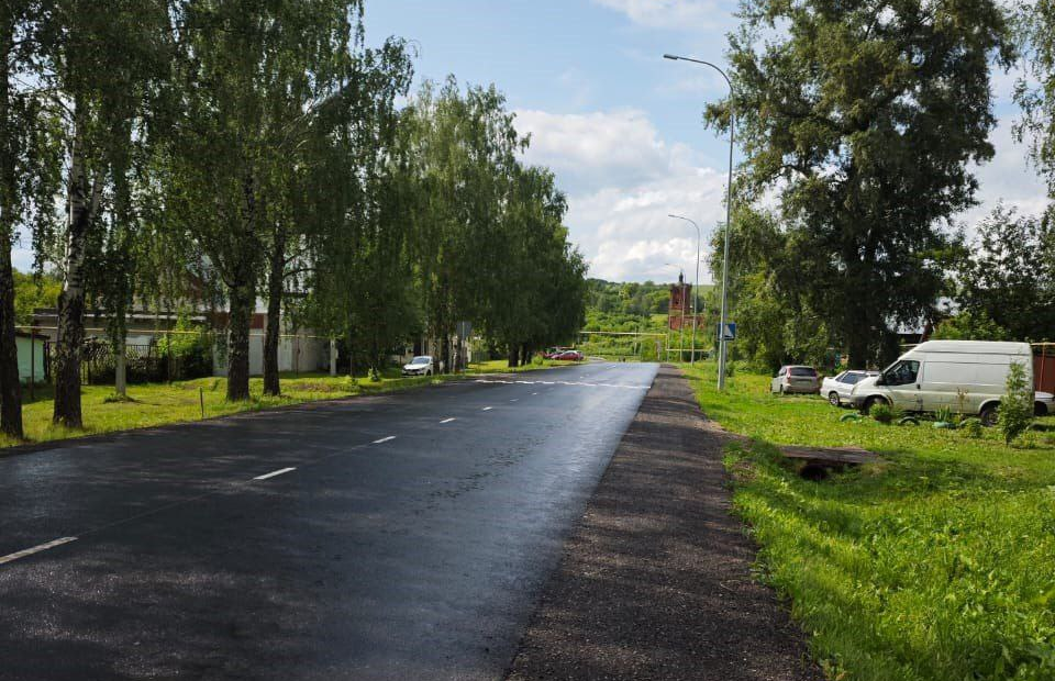 В Татарстане отремонтирован участок дороги Елабуга — Лекарево — Большие Армалы