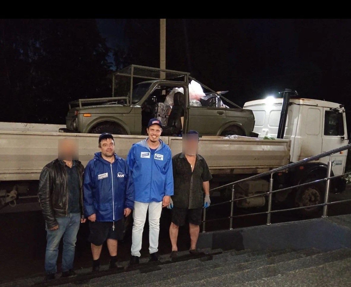 Молодогвардейцы Елабуги отправили гуманитарную помощь в Курск