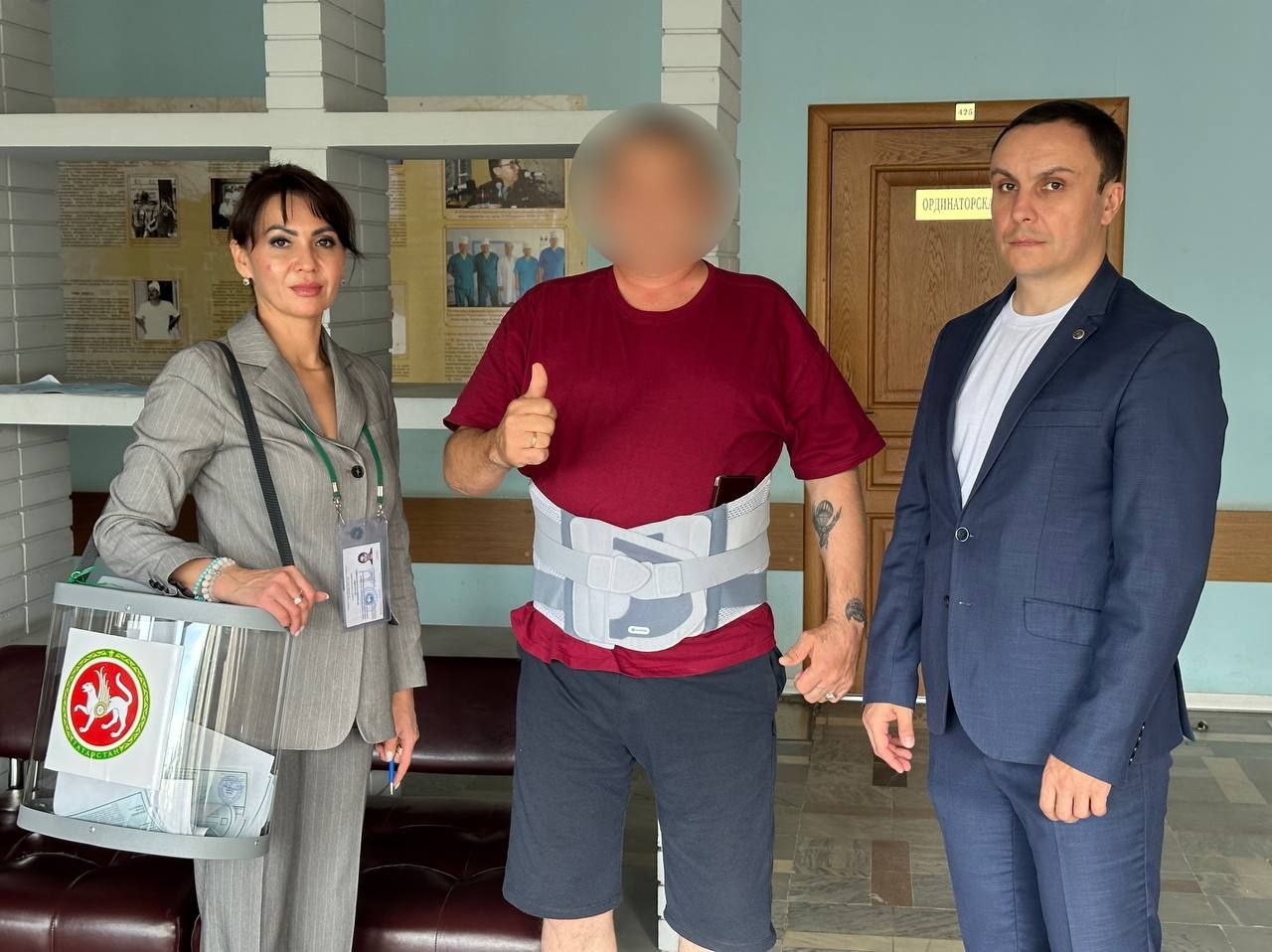 Бойцы СВО из Татарстана в госпитале Бурденко в Москве проголосовали за Раиса республики