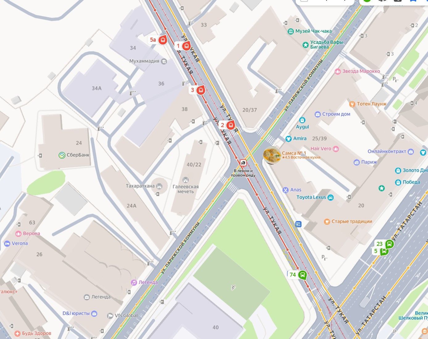 Из-за аварии встали трамваи в центре Казани