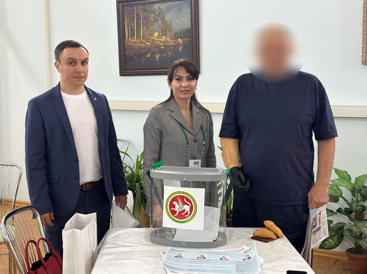 Бойцы СВО из Татарстана в госпитале Бурденко в Москве проголосовали за Раиса республики