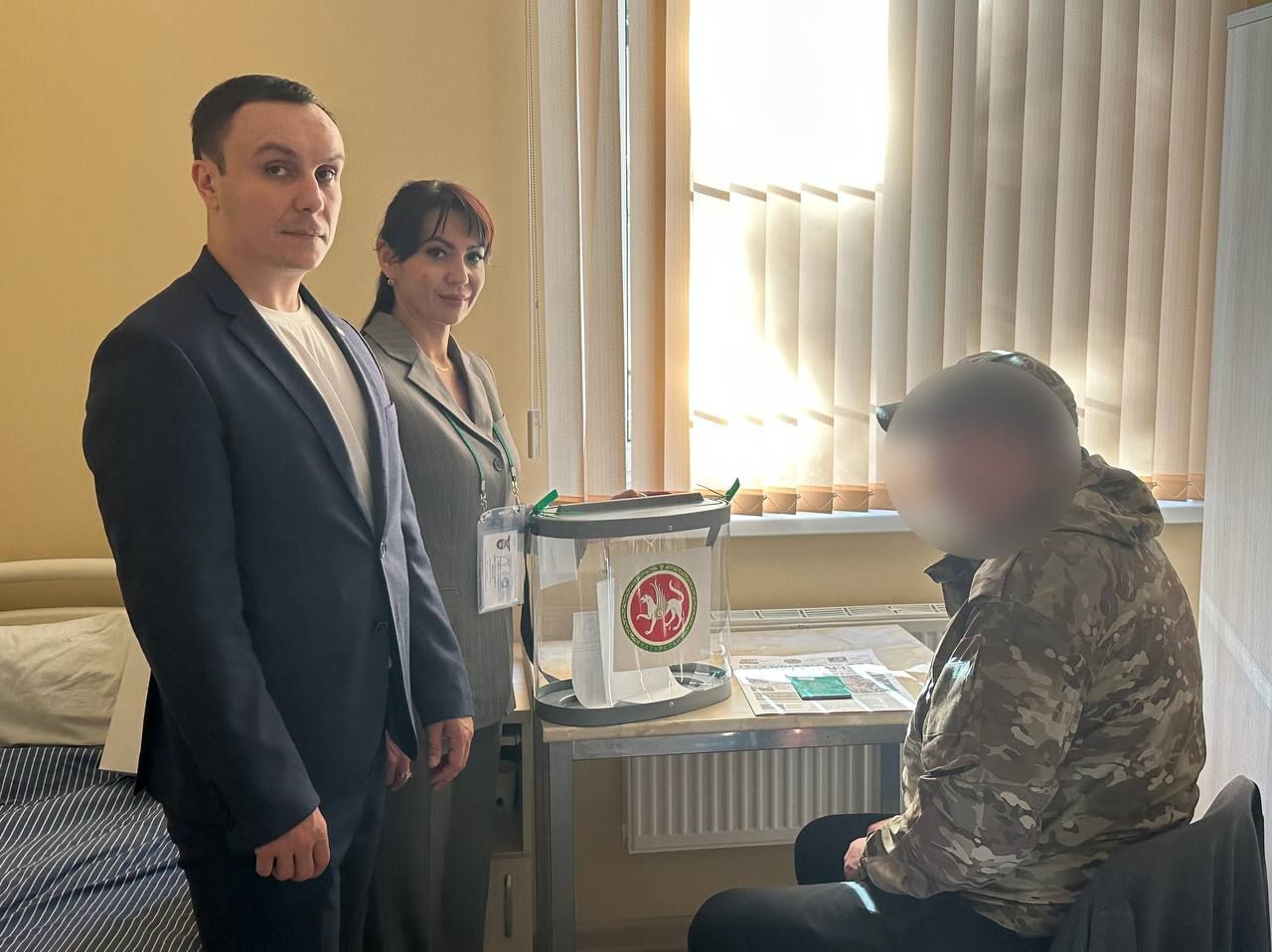 Бойцы СВО из Татарстана в госпитале Бурденко в Москве проголосовали за Раиса республики