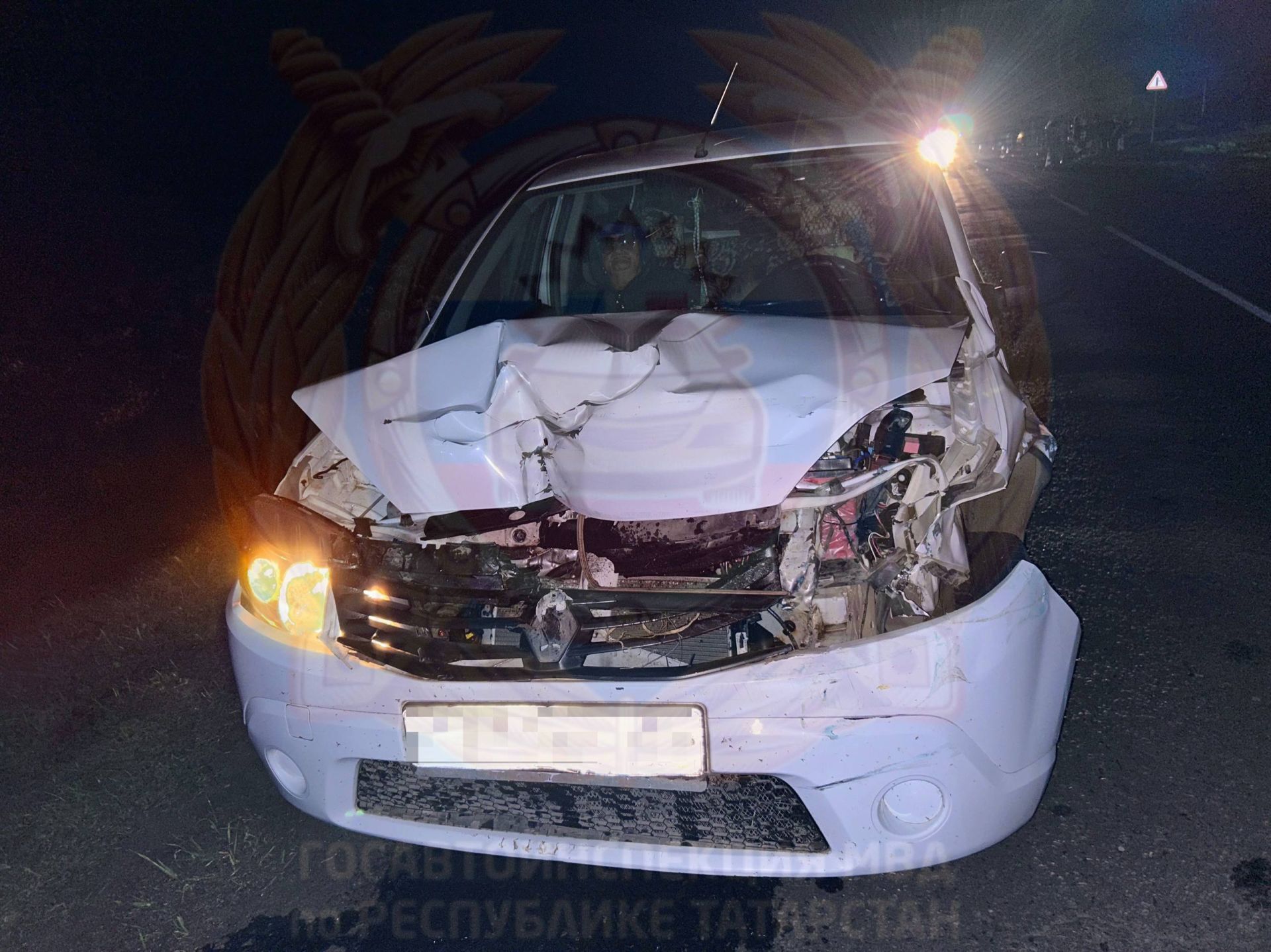 Пассажир мотоблока погиб в аварии с легковушкой в Тетюшском районе