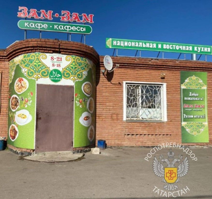 Из-за кишечной инфекции суд закрыл кафе «Зам-Зам» в Черемшане