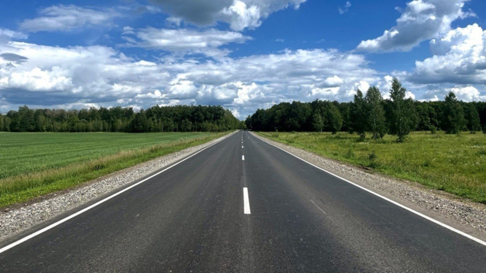 В Альметьевском районе отремонтирован участок дороги «Русский Акташ — Кузайкино»