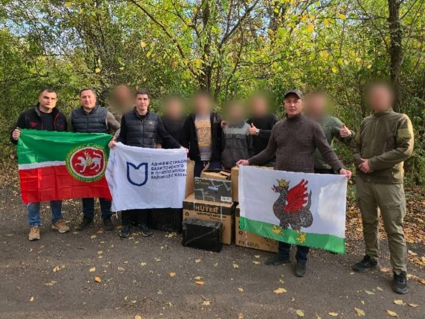 Из Казани доставили УАЗ, электростанции и ноутбуки бойцам СВО