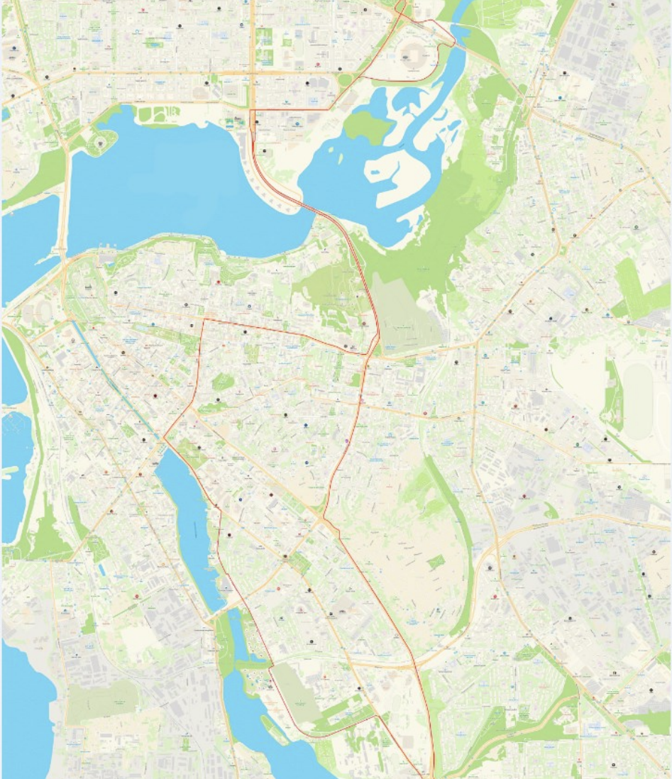 Улицы Казани массово перекроют из-за «Ночного велофеста» — список