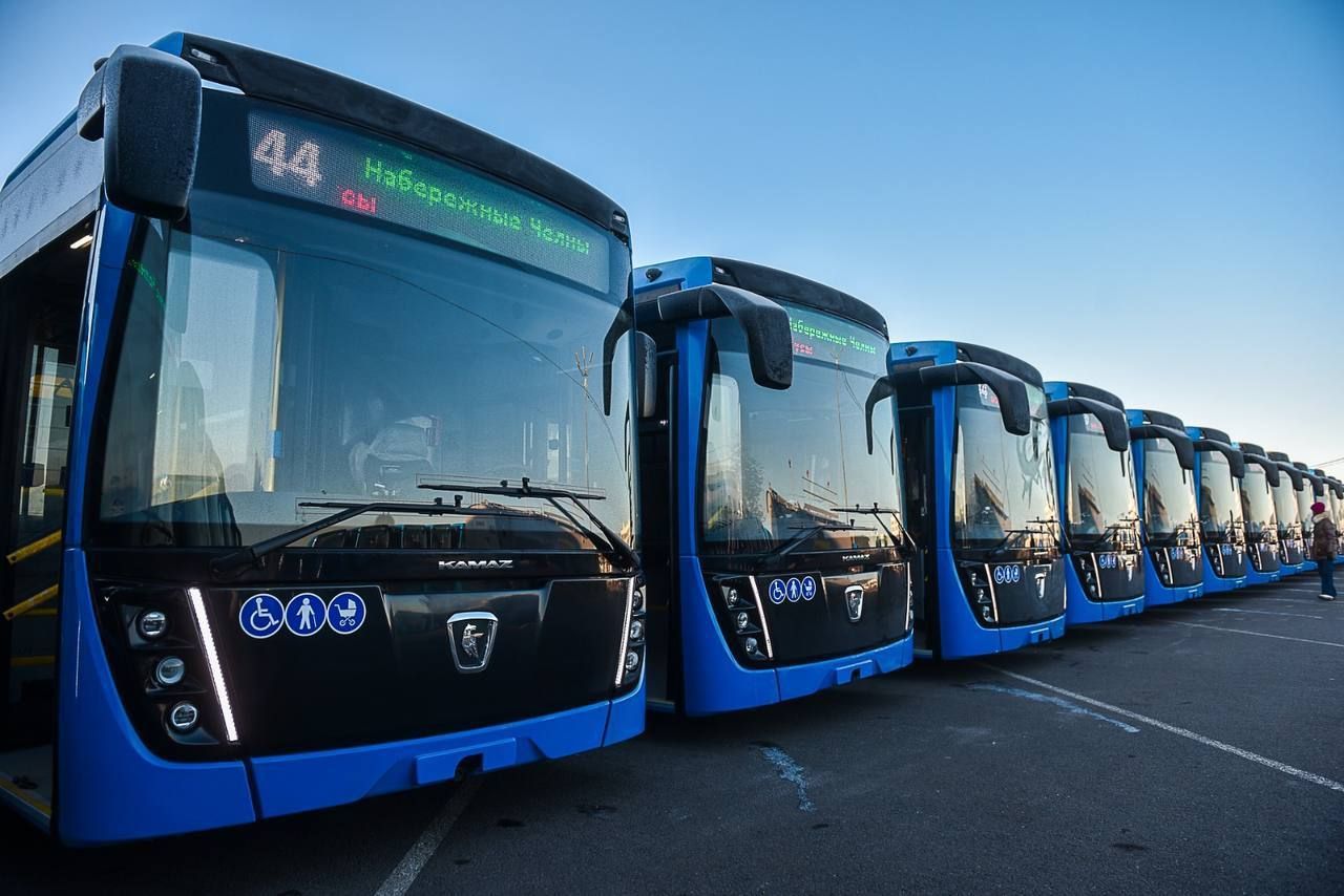 Набережные Челны получили 50 новых автобусов