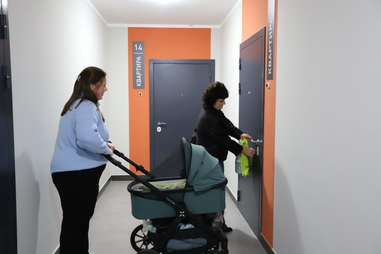 В Зеленодольске заселили соципотечный дом на 80 семей