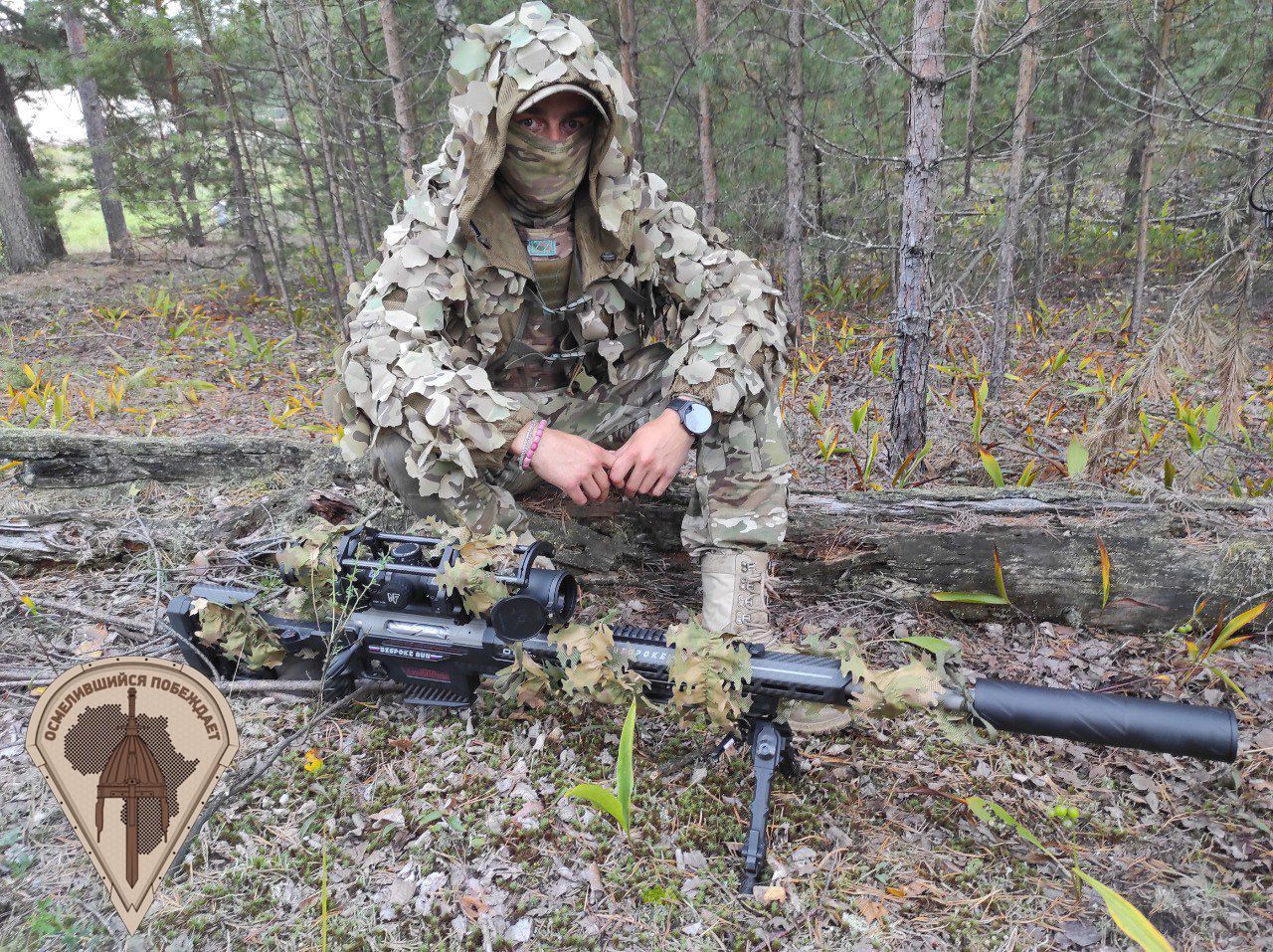 Маленький, хитрый, с большой «пушкой»: снайпер Ракета готовится к службе в Африканском корпусе