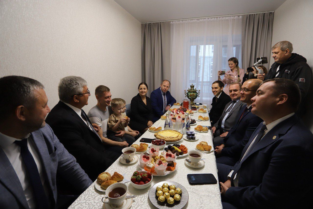 В Зеленодольске заселили соципотечный дом на 80 семей