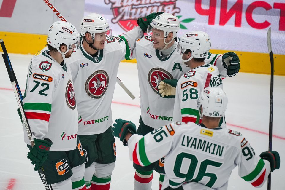 «Ак Барс» на выезде обыграл «Авангард» со счетом 2:1