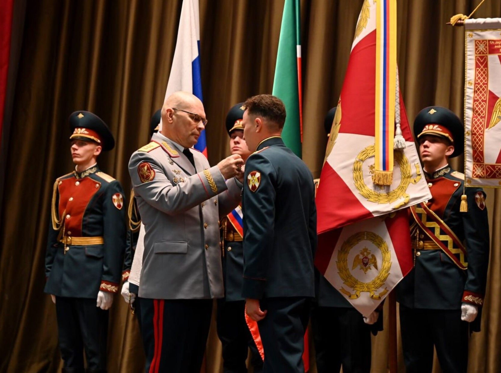 Казанский отряд специального назначения Росгвардии «Барс» удостоен «Ордена Жукова»