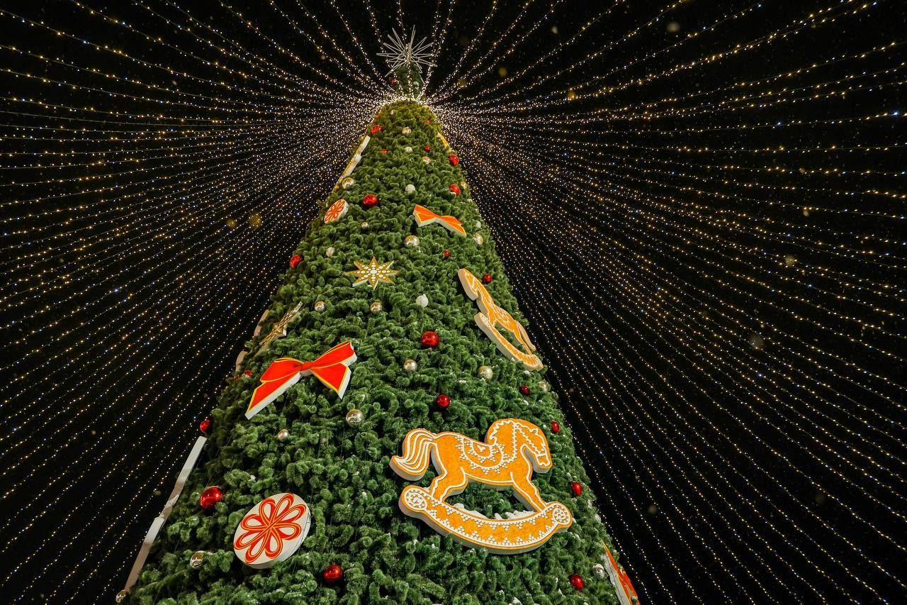 Новогодние ёлки Альметьевска и Нижнекамска вышли в финал всероссийского конкурса