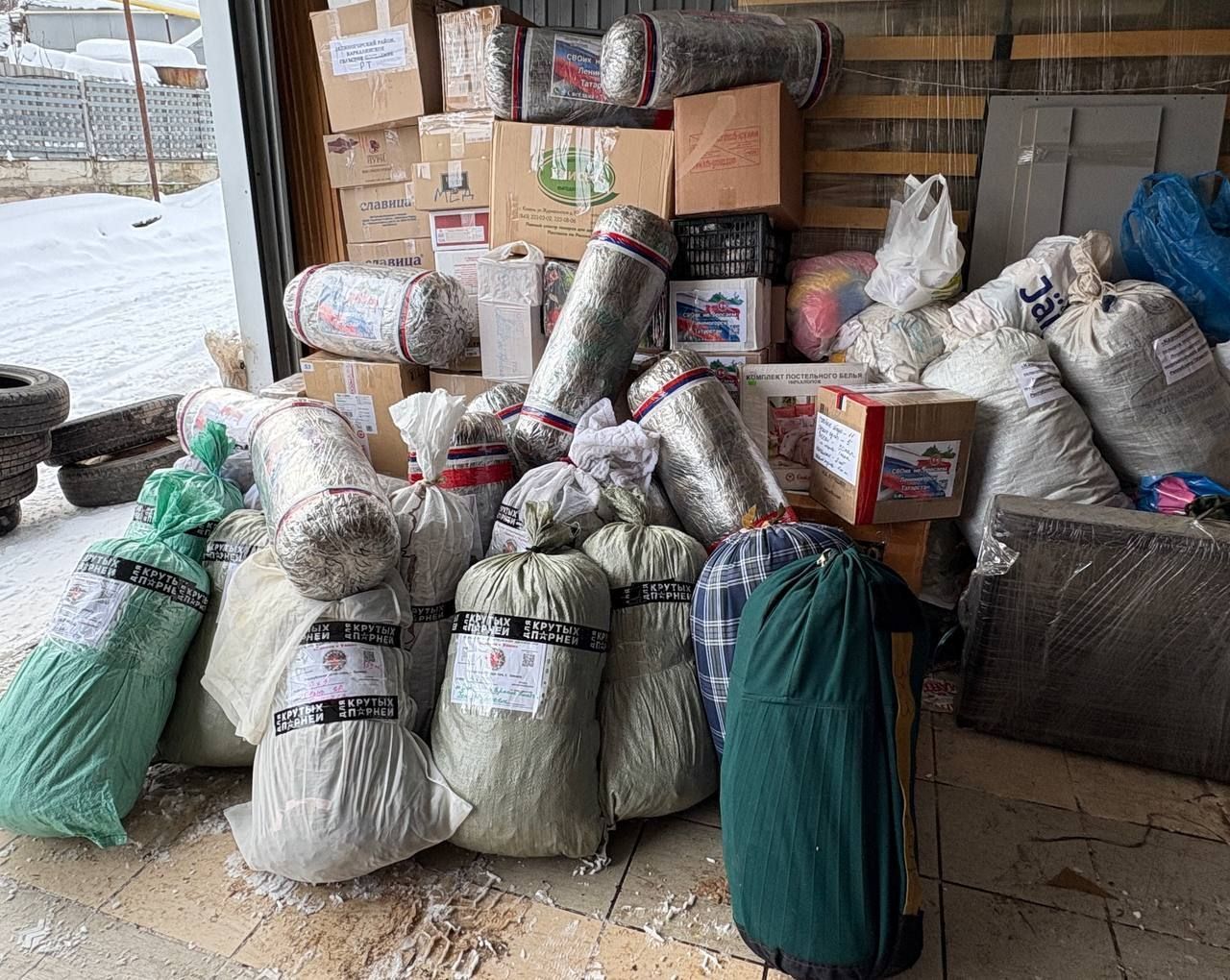 Лениногорский район отправил в зону СВО «Газель» с грузами для бойцов