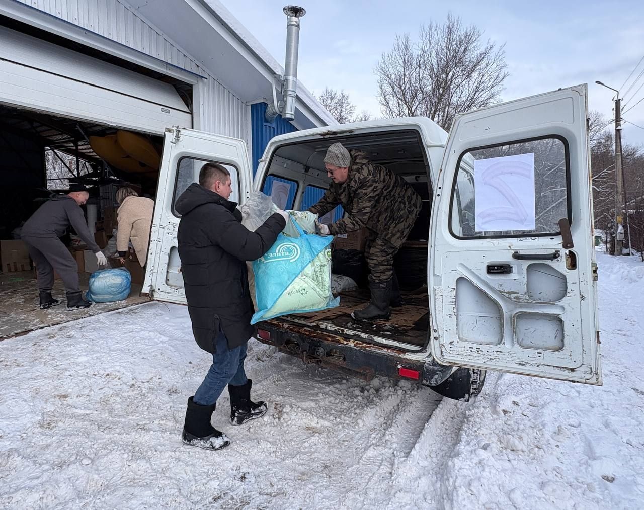 Лениногорский район отправил в зону СВО «Газель» с грузами для бойцов