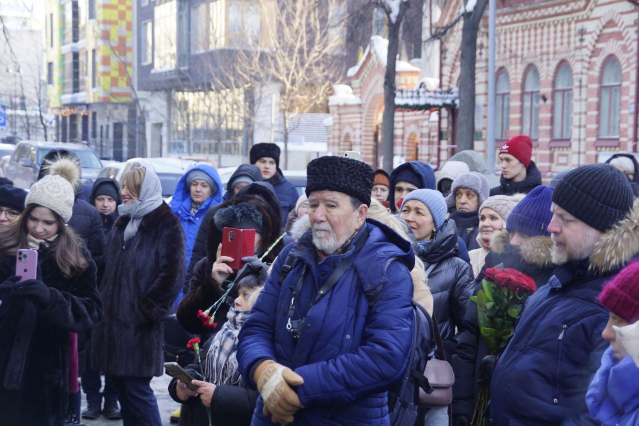 На Доме актера в Казани открыта мемориальная доска в честь Рашиды Зиганшиной