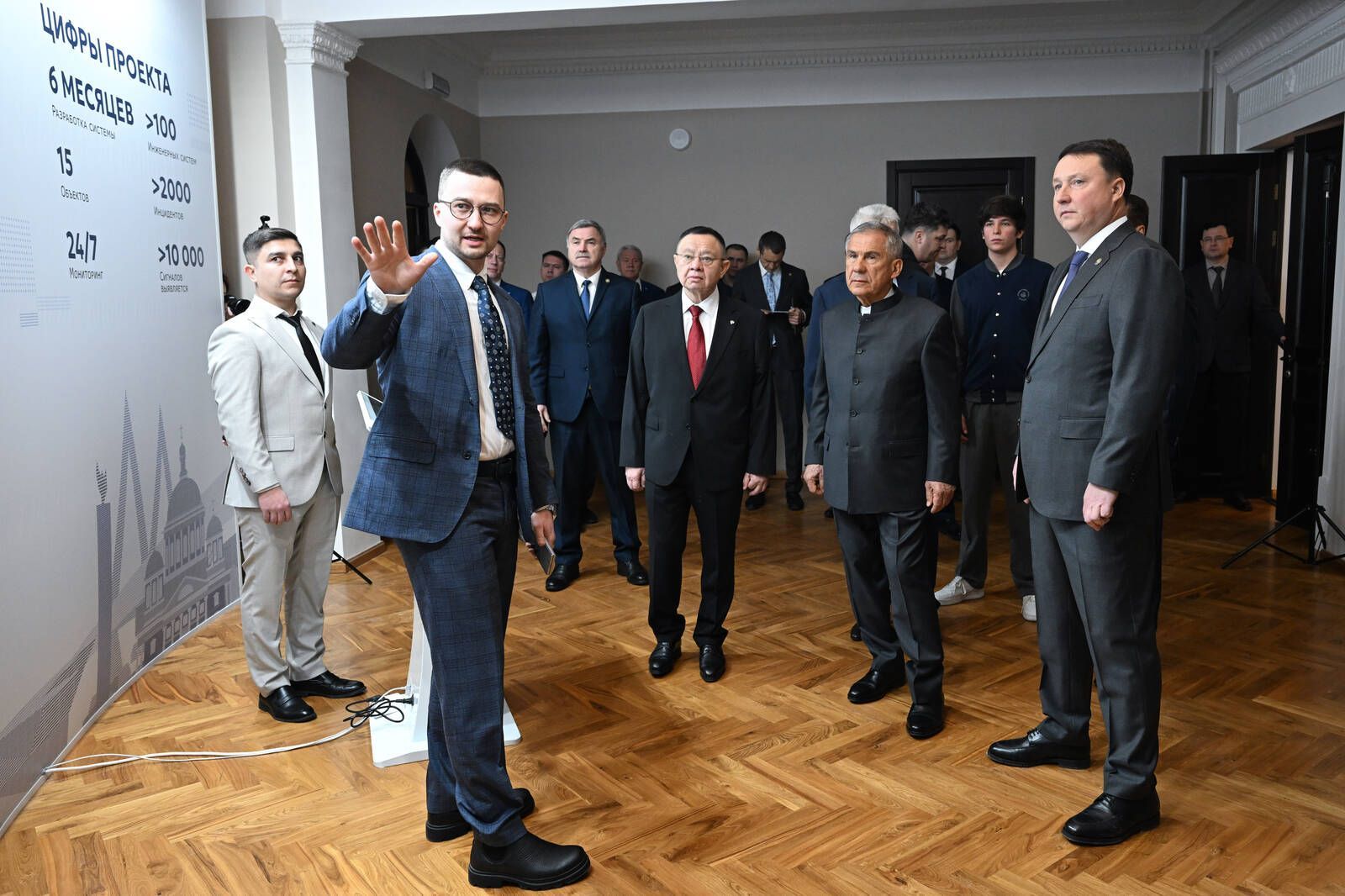 Минниханов и Файзуллин посетили КГАСУ