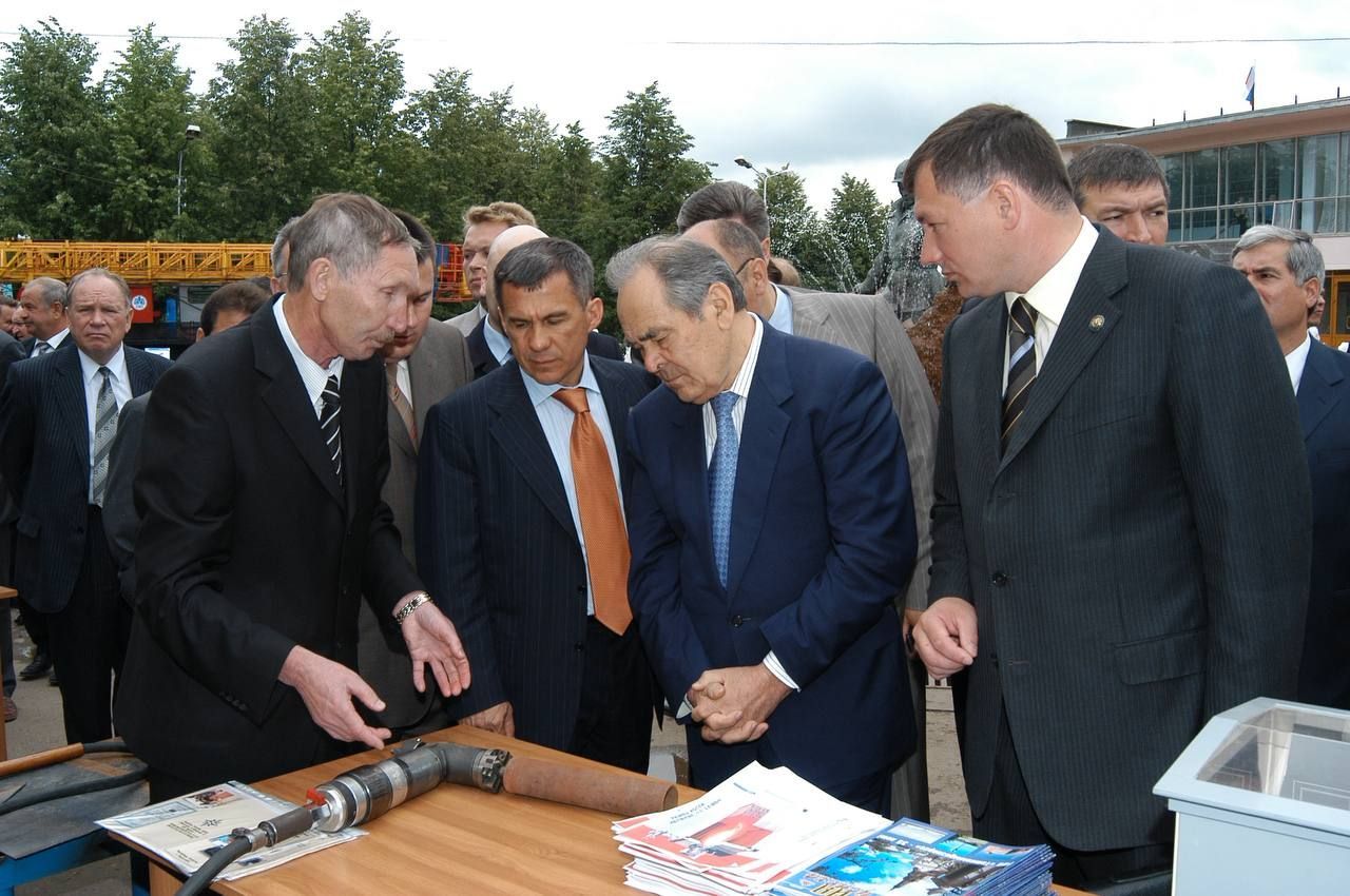 Марат Хуснуллин поздравил с днем рождения Минтимера Шаймиева