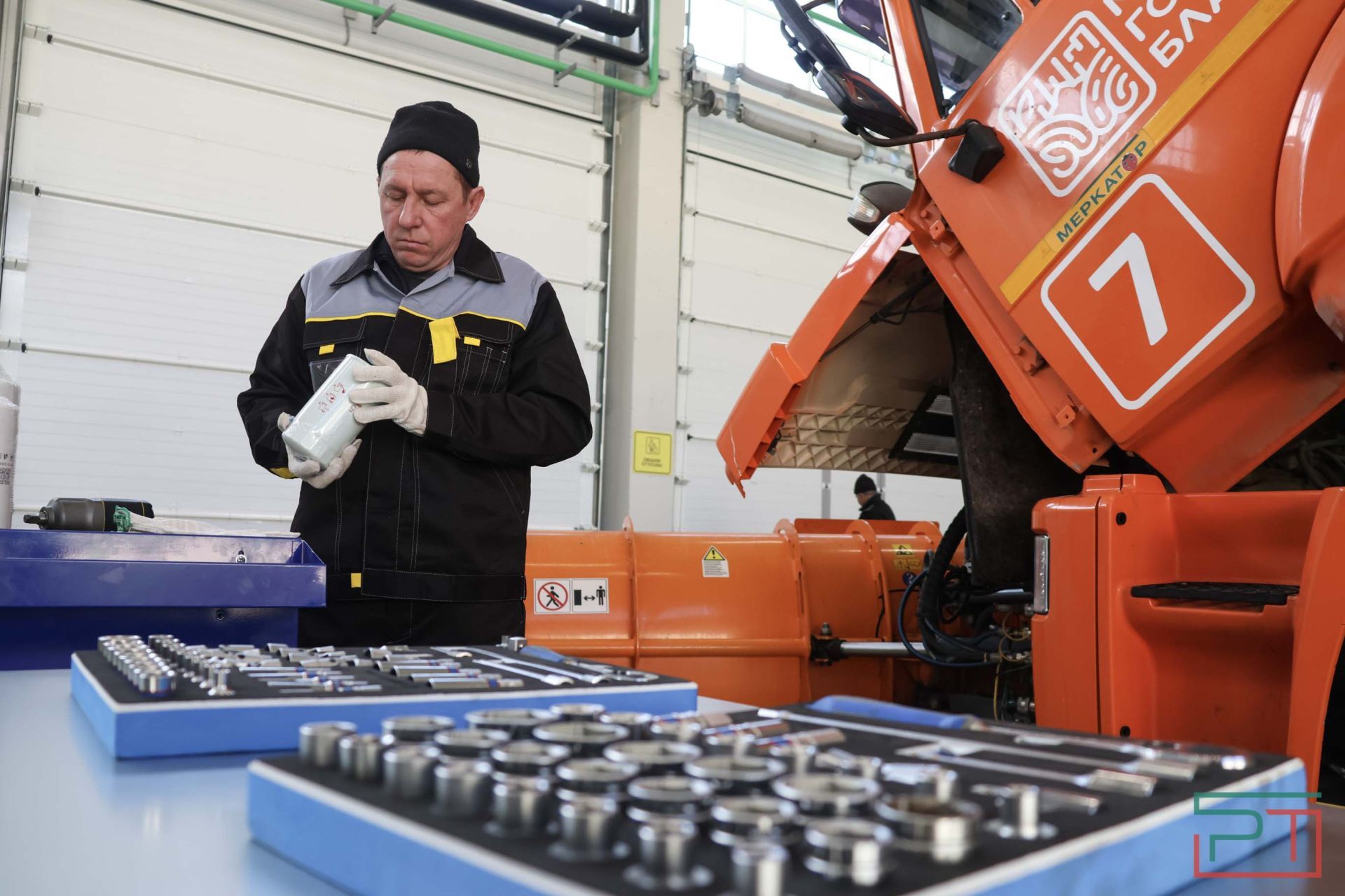 Метшин осмотрел новую базу МУП «Городское благоустройство»