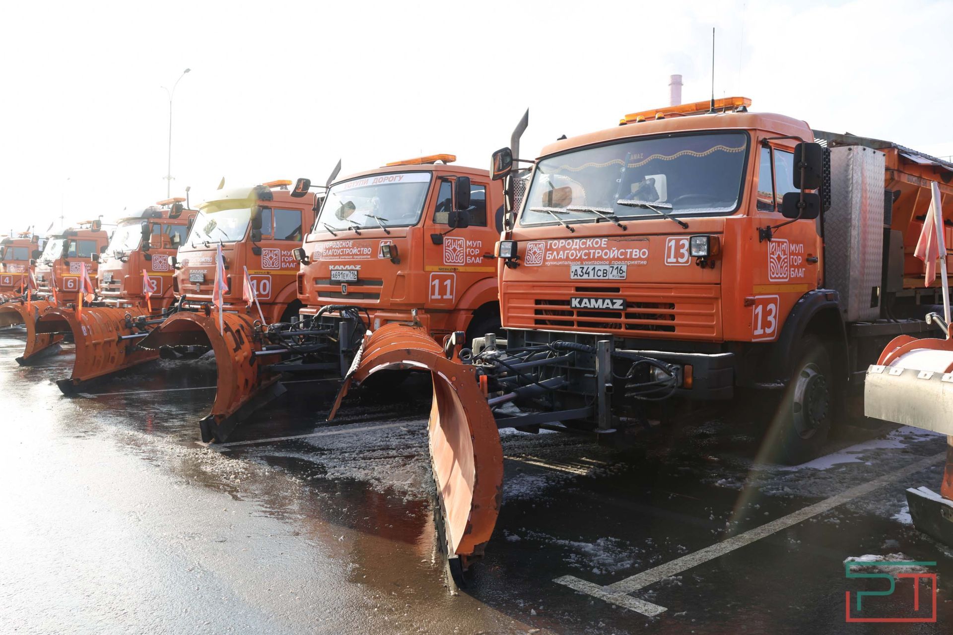 Метшин осмотрел новую базу МУП «Городское благоустройство»